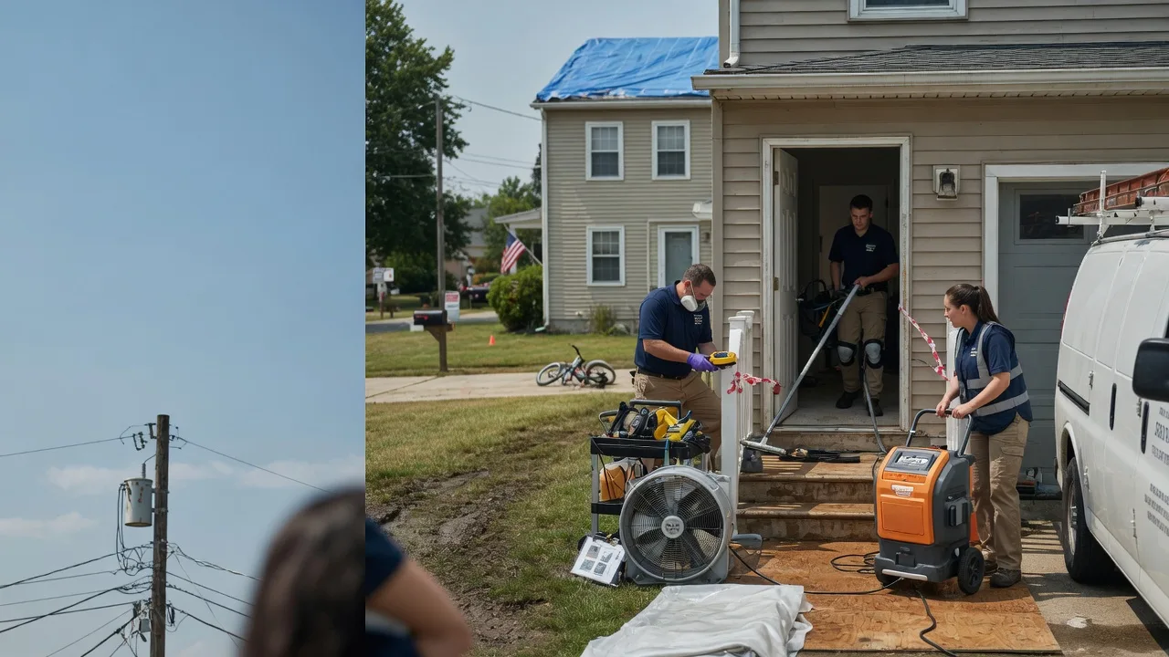 Water Damage Repair in Dellroy, OH near me